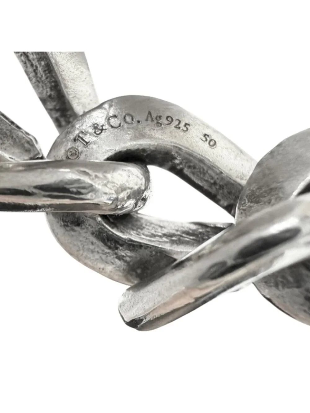 Tiffany & Co Forge High Polish Ring Silver